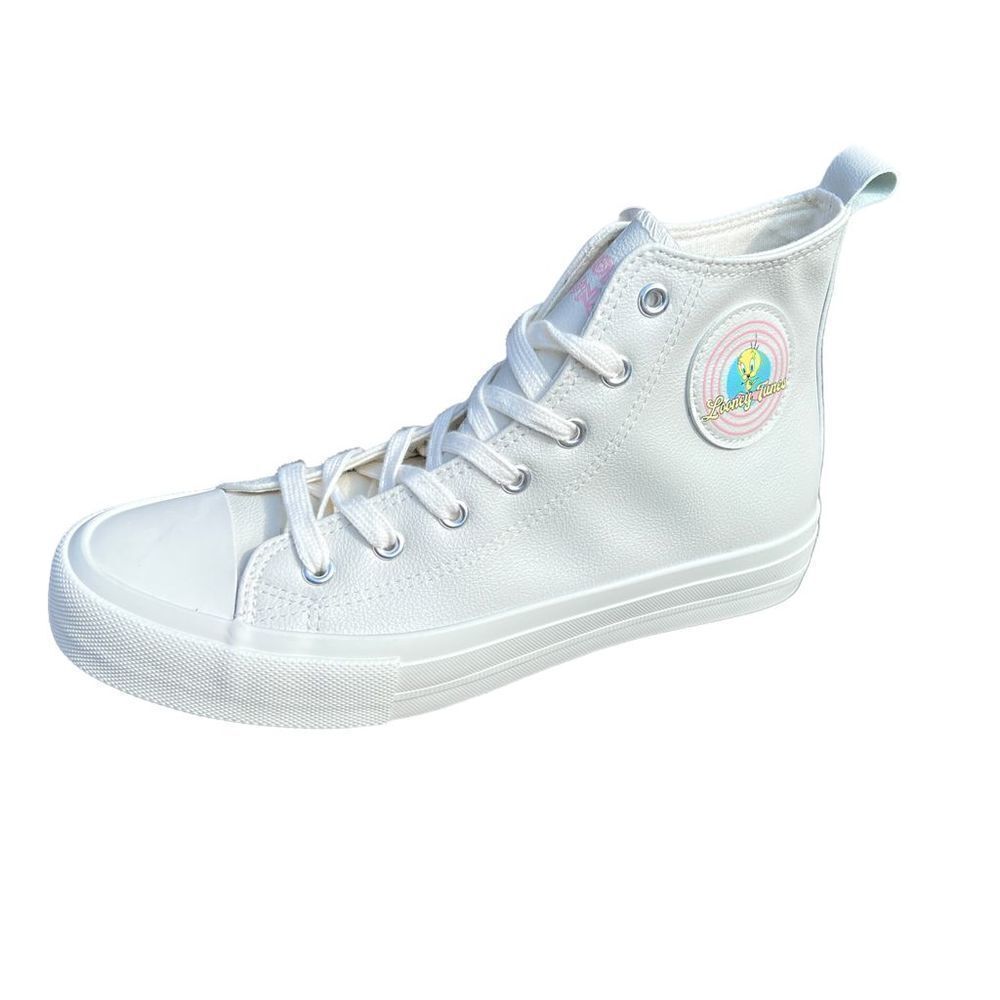 Looney Tunes Tweety High Top Sneaker Shoes - Picture 4 of 13